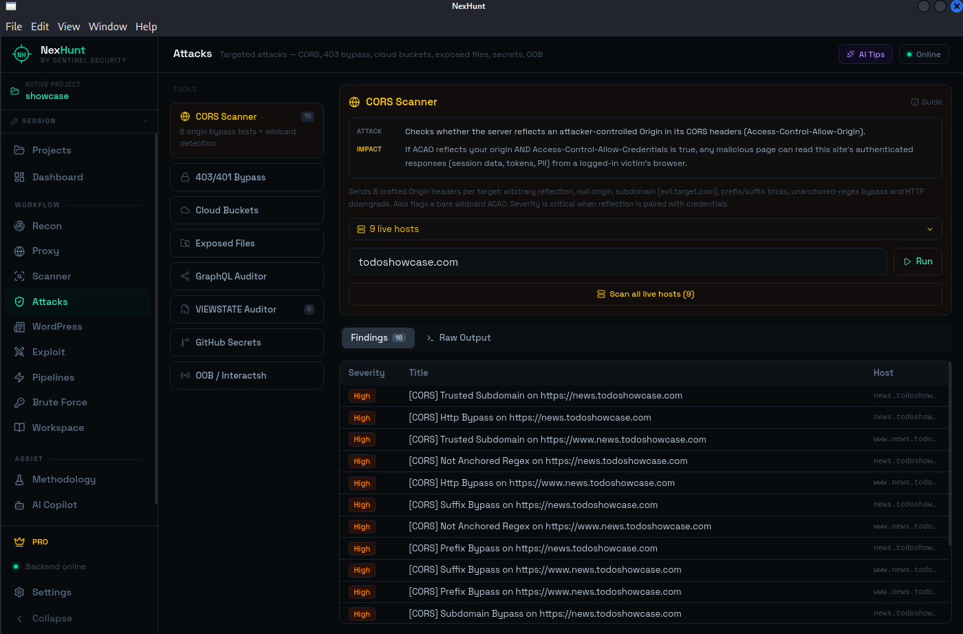 NexHunt targeted attacks